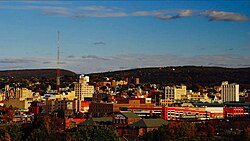 Scranton, Pennsylvania's skyline- --Scranton, Pennsylvania-- is the largest city in the northeastern part of Pennsylvania- 2014-07-07 21-52
